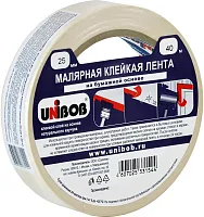 Скотч малярный UNIBOB 25ммх40м каталог