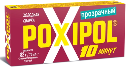 Холодная сварка POXIPOL 14мл прозр. в наличии фото 3