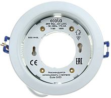 Светильник Ecola GХ53 Н4 38*106 белый каталог