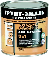 Грунт-эмаль  "РОГНЕДА" красный RAL3001 0,75л каталог