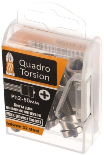 Бита Quadro Torsion PH 2х50 с ограничит. в наличии фото 3