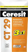 Штукатурка CERESIT CТ 29 ремонтная шпатлевка 5кг каталог