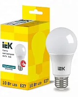 АКЦИЯ! Лампа светодиод. IEK А60 Е27 10w каталог