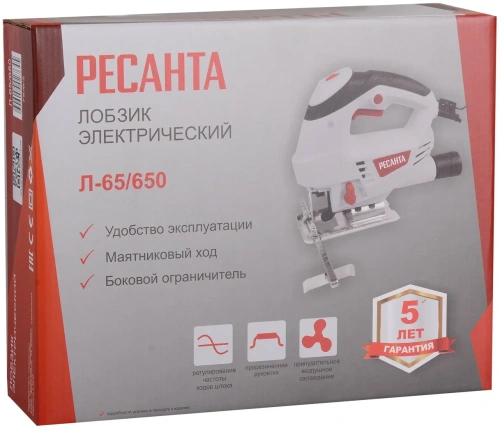 Лобзик электрический Ресанта Л-65/650 в наличии фото 4