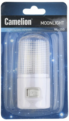 Ночник  Camelion NL-006/250 с выкл. в наличии