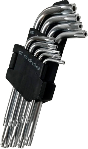 Ключи  TORX (9шт.)  Т10-Т50 76435 в наличии