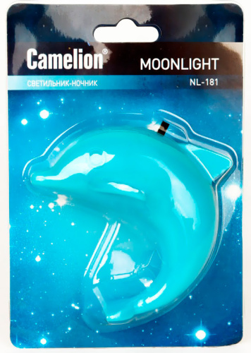 Ночник  Camelion NL-181 Дельфин в наличии фото 4