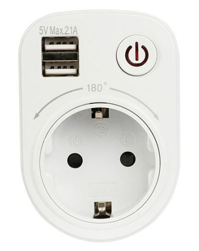 Блок розеточный EKF с USB SB-01 в наличии фото 3