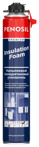 Утеплитель напыляемый Penosil Premium Insulation Foam 850мл в наличии