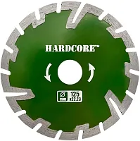 Диск алмазный 125х2,2х8/14/25х22.23  по бетону "Hardcore" глубокорез каталог